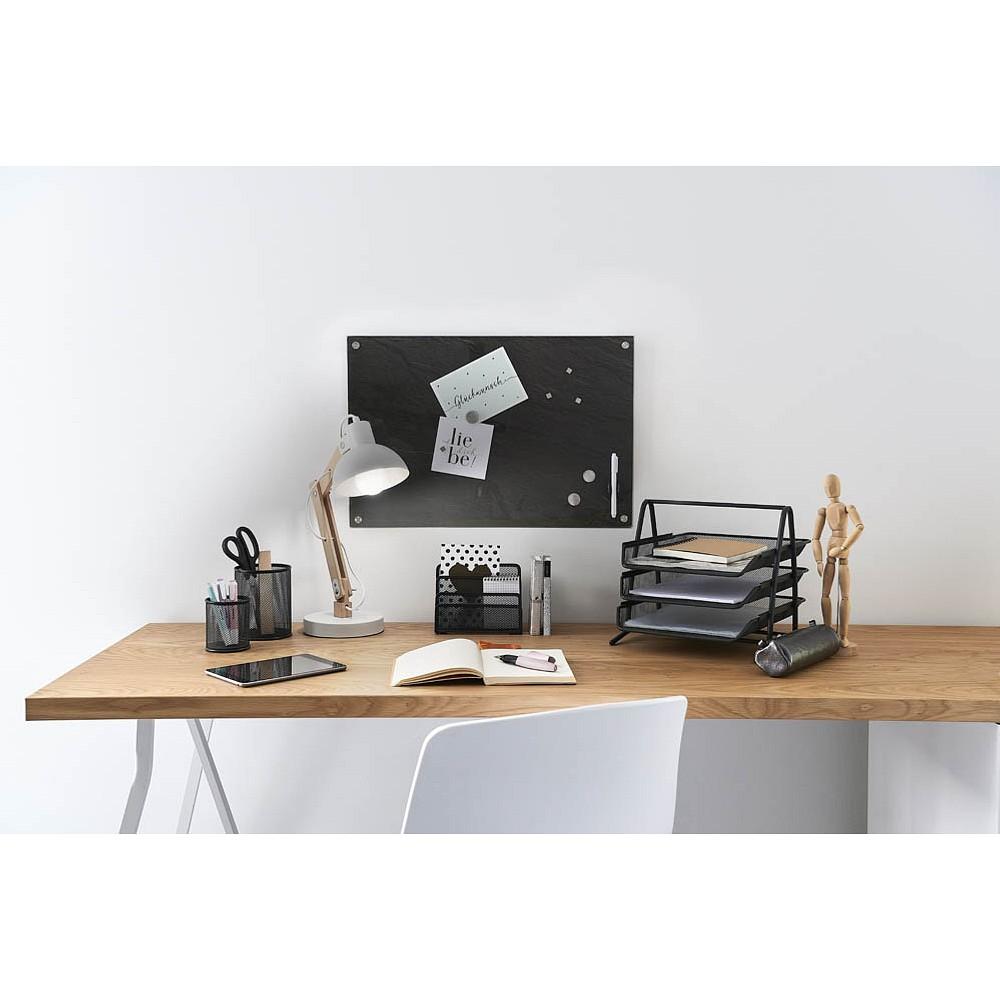 Zeller Glas-Magnettafel 60 x 40 cm - Anthrazit Zeller Glas-Magnettafel 60 x 40 cm - Anthrazit