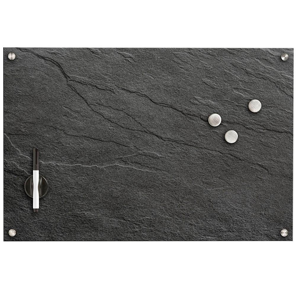 Zeller Glas-Magnettafel 60 x 40 cm - Anthrazit Zeller Glas-Magnettafel 60 x 40 cm - Anthrazit
