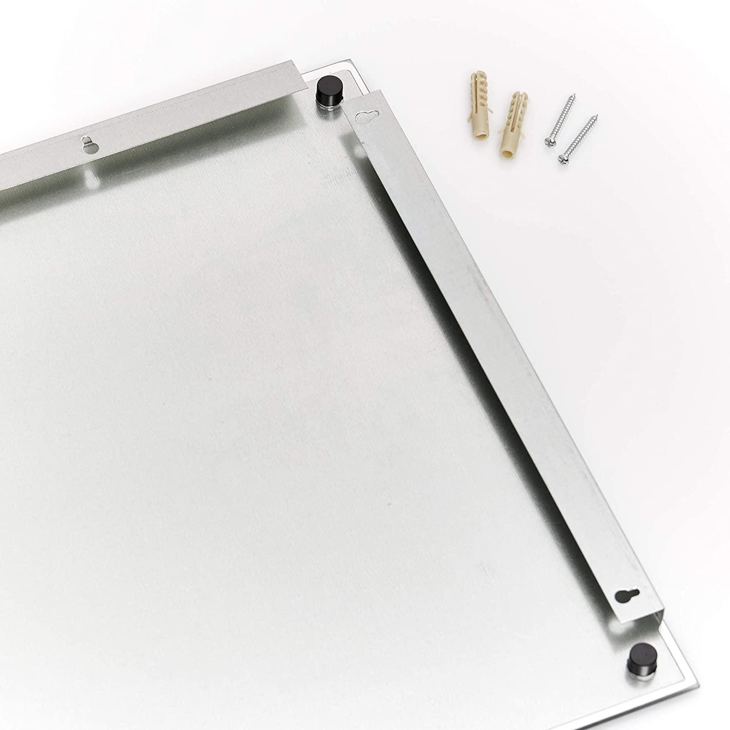 Zeller Glas-Magnettafel 60 x 40 cm - Anthrazit Zeller Glas-Magnettafel 60 x 40 cm - Anthrazit